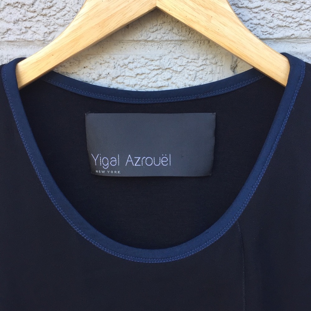 Yigal Azrouel Sleeveless Crepe Black Dress - Picture 4 of 8